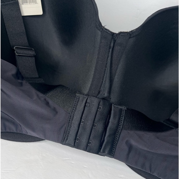 NWT Parfait black A-line full coverage jacquard Striped T-shirt bra size 42G - Picture 5 of 10